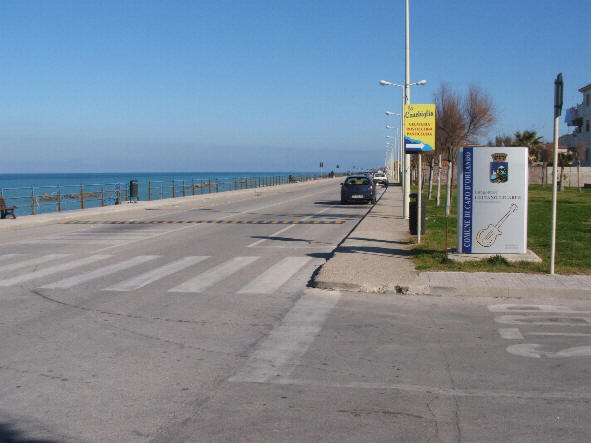 Luciano Ligabue Lungomare Capo d'Orlando intitolato al grande artista della musica rock