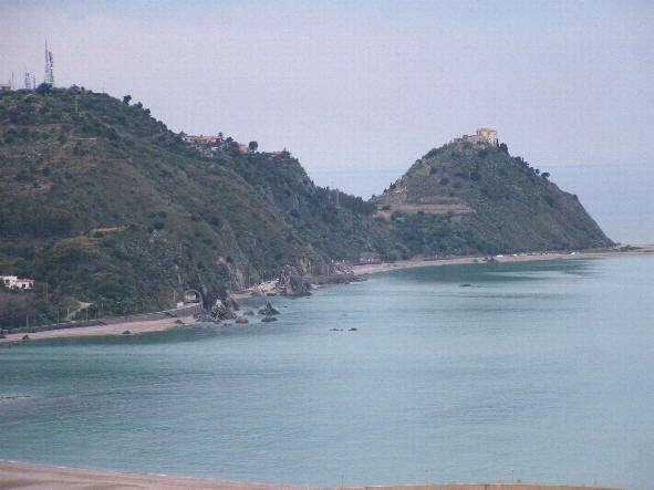 Capo d'Orlando - Suggestivo scorcio della Baia di San Gregorio